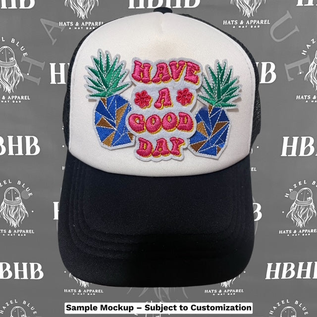 Navy Trucker Hat