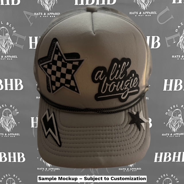 Khaki Camo Trucker Hat