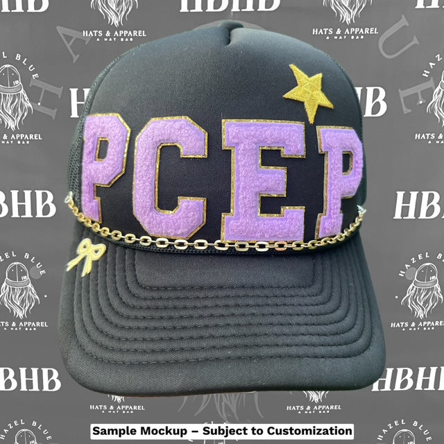 Navy Trucker Hat