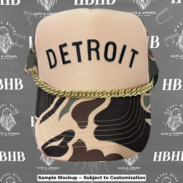 Honolulu Blue Trucker Hat