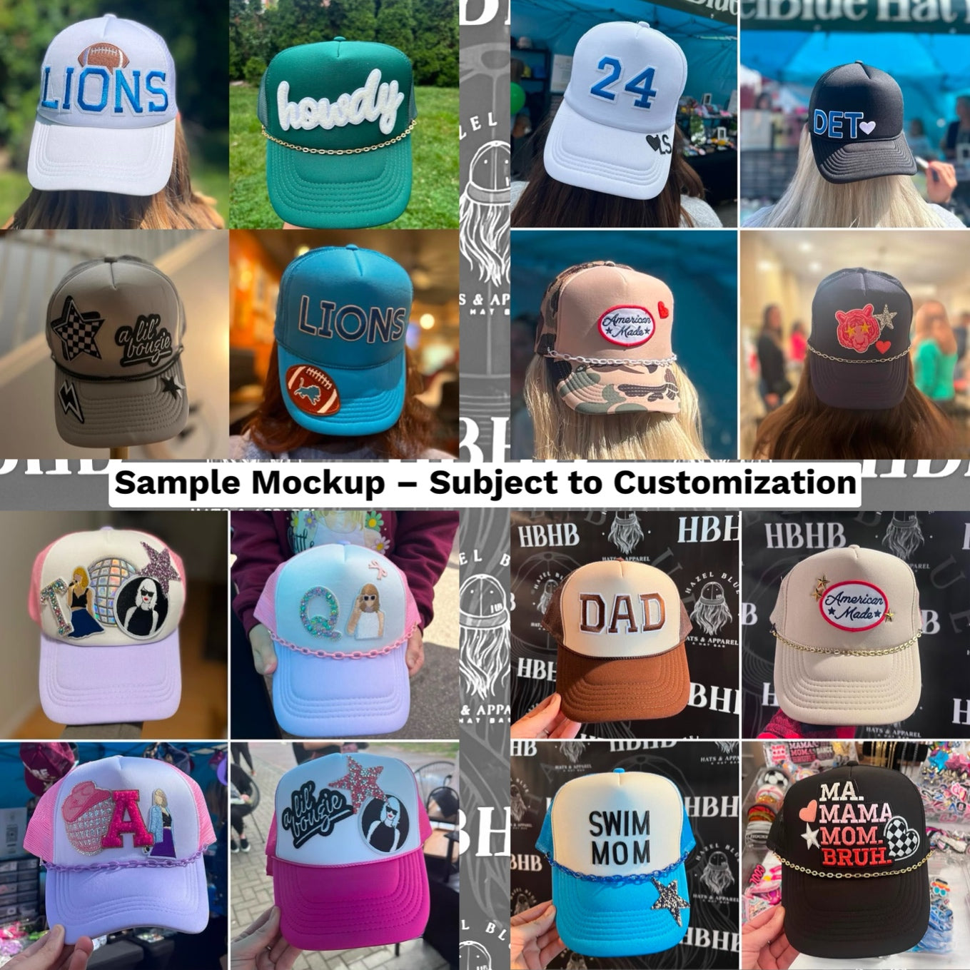 White Trucker Hat