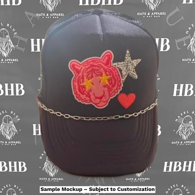 Black Trucker Hat