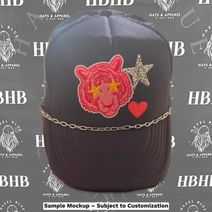 Black Trucker Hat