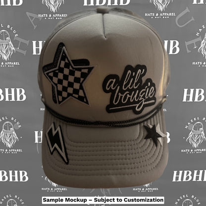 Khaki Camo Trucker Hat