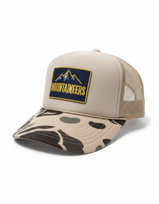 Mountaineer Camo Trucker Hat
