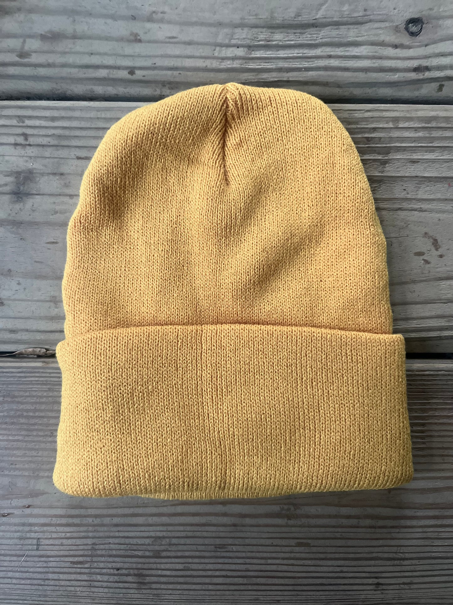 Golden Yellow Beanie