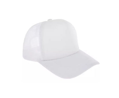 White Trucker Hat